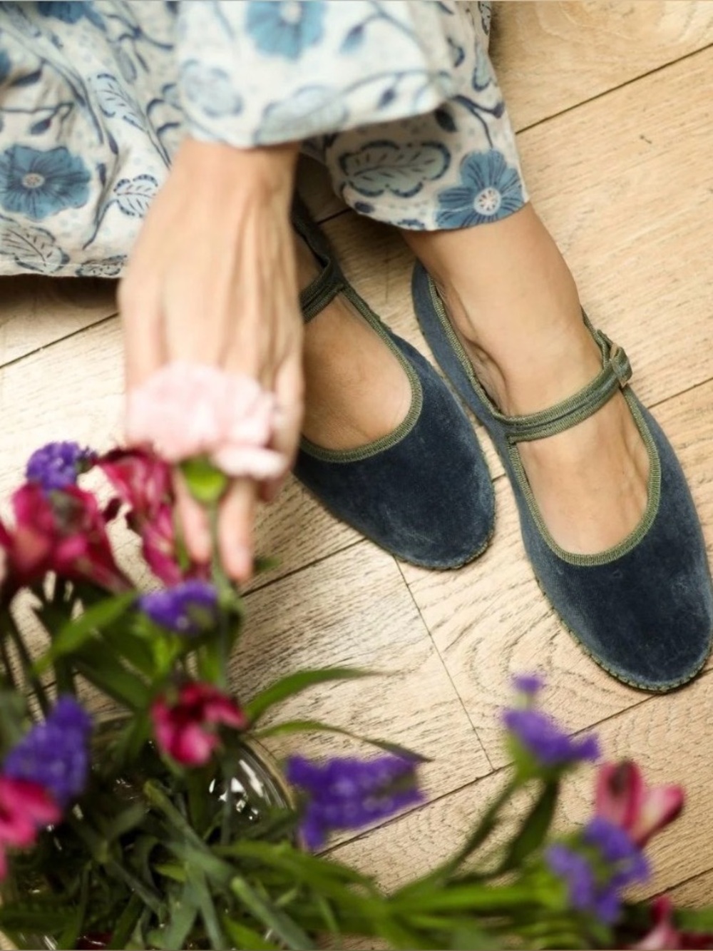 Cayumas Boheme ballet Mary Jane flats